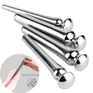 FRRK Nuevo Dilatador Uretral, Juguete Sexual BDSM para Hombres, Catéteres Metálicos, Tapón para Pene, Varilla de Masturbación de Próstata para Hombres Gay - Product Image 1