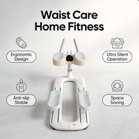 Appareil de fitness pliable multifonctionnel pour la maison, banc d'exercices abdominaux pour la perte de poids et l'amélioration de la taille, idéal pour les exercices abdominaux paresseux