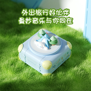 ลำโพงบลูทูธพกพา Lucky Emma พร้อมไฟกลางคืน LED น่ารัก ลายการ์ตูน ใช้เป็นโคมไฟตั้งโต๊ะได้ แบตเตอรี่แบบชาร์จได้ 5V - Product Image 5