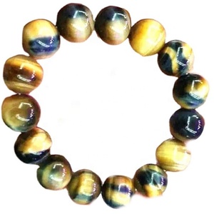 Golden Color tiger Eye Round Beads <strong>Stretch</strong> <strong>Bracelet</strong> - Product Image 3