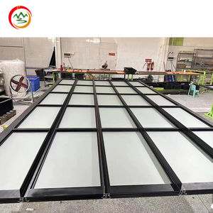 <span class=keywords><strong>Porta</strong></span> da Garage di Lusso Moderna con Pannello Scorrevole in <span class=keywords><strong>Vetro</strong></span> Satinato e <span class=keywords><strong>Porta</strong></span> Pedonale Integrata per la Casa - Product Image 5
