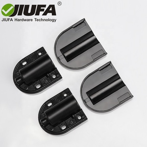 Bản lề tủ trang điểm thủy lực hợp kim kẽm JIUFA, bản lề âm, đóng êm, chịu lực cao - Product Image 5