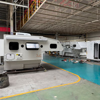 Camper de pick-up en fibre de verre sur mesure, à glissière, à coque rigide, pour camping en plein air et voyages tout-terrain