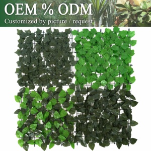 Vente en gros de gazon artificiel écologique Panneau mural bon marché en PE Plantes de jardin vertes pour la décoration - Product Image 5
