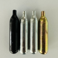 Bouteille de gaz CO2 en acier Keloni 12g de qualité supérieure, plaquée zinc, 60 bars, équipement commercial pour restaurants, cafés, boissons, cartouche