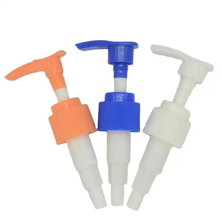 Échantillon gratuit recyclable 24/410 28/410 distributeur de pompe à buse longue en plastique pour lotion shampooing revitalisant Gel