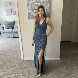 TEENYEE Slim fit cóctel malla damas de honor <span class=keywords><strong>vestido</strong></span> vestidos mujeres señora elegante Formal para fiesta de noche de día - Product Image 3