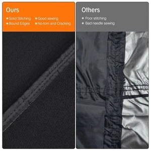 Housse de protection pour fumoir à poisson certifiée BSCI, compatible avec les fumoirs électriques à huile, avec sangles en nylon résistant au vent - Product Image 4