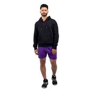 Pantalones Cortos Casuales de Verano para Hombre, Cintura Elástica con Cordón, Ligeros, de Poliéster/Algodón, con Bolsillos Laterales - Product Image 6