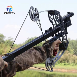 Piao Yu New Kim Loại Bow Hợp Chất Bow Chất Lượng Cao Chụp Săn Bắn Ngoài Trời Hoạt Động Chụp Hợp Chất Bow - Product Image 1