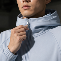 Ensemble de survêtement d'hiver en molleton à capuche pour hommes, streetwear écologique respirant et lavé, 100 % coton