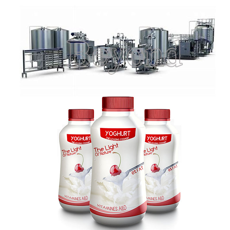 Complete Milk Processing Machinery Flavored Milk