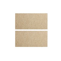 Dalles de pavage imitation granit blanc sésame, carreaux de sol en PC, antidérapants, résistants à l'usure, finition mate, pour hôtels et villas