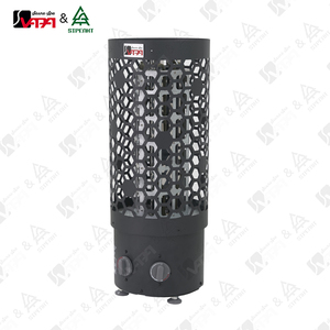 เตาซาวน่าไฟฟ้า <span class=keywords><strong>Vapa</strong></span> PH30 3/6/8KW สแตนเลส ดีไซน์แบบดั้งเดิม สีดำ ควบคุมการทำงานภายใน ติดตั้งง่าย เหมาะสำหรับบ้านพักตากอากาศ - Product Image 2