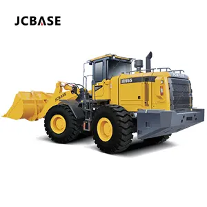 JCBASE JC955 16,5 tonnes ingénierie moyenne construction machines routières 16,5 tonnes chargeuse sur pneus machines de construction chargeur