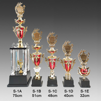 Promotion Custom Metal Crafts Award Welt sport Souvenir Golden Trophy Cup