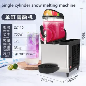 Ice Slash Slurpee gefrorenes Getränk machen Slushy Maker Margarita Slush Maschine Kommerzielle Smoothie Slushie Maschine