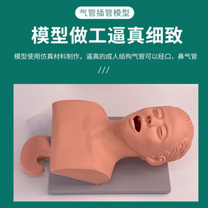 Modèle de formation à l'intubation endotrachéale pour adultes ; alarme dentaire ; modèle électronique humain de formation à l'intubation endotrachéale J5s - Product Image 5