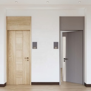 Puertas Interiores de Madera Sólida y Polímero Impermeable de Alta Gama para Apartamentos y Casas, Venta al Por Mayor - Product Image 6