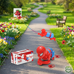 Juguete Araña Trepadora con Cuerda, Figura de Acción, Novedad para Niños, Juguete de Caramelo con Gancho para Regalo y Recuerdo de Fiesta - Product Image 1