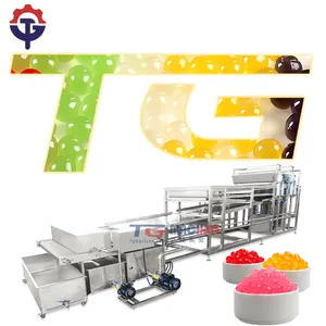 Automatic Popping Boba Pearls Machinery Tapioca Ball Making Machinery