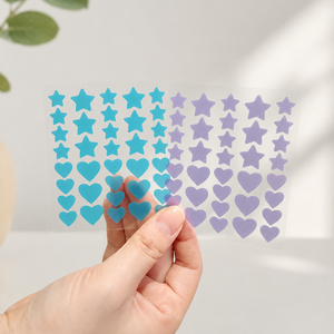 Patch Colorati per Acne con 36 Stelle/Cuori, Assorbenti e Coprenti, Prodotto per la Cura Personale e la Bellezza - Product Image 3