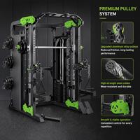 Alat Fitness Steel Smith Machine Comprehensive Trainer Longmen Frame untuk Gym Indoor