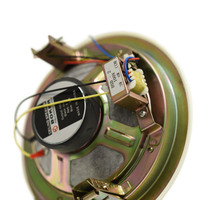 Haut-parleur de plafond commercial 70V / 100V, système audio à tension constante pour la musique commerciale dans les hôtels, les écoles, les restaurants, vente en gros