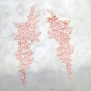ERKOUMI Meilleure Vente Patch Appliqué en Dentelle Brodé Soluble dans l'Eau <span class=keywords><strong>pour</strong></span> Costumes de Spectacle DIY et Voiles de Mariée Vente en Gros - Product Image 4