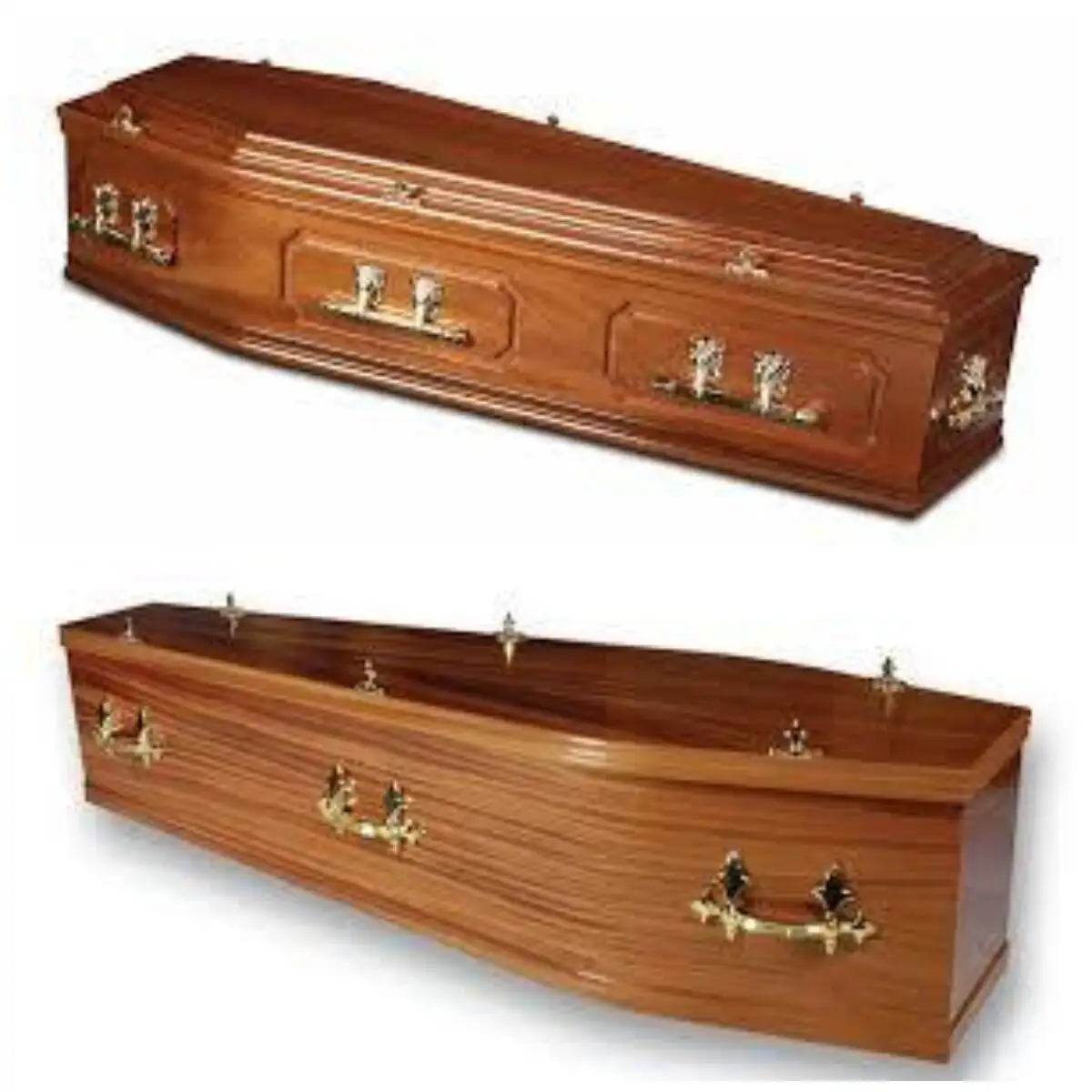Adulto Funeral China Fabricación Paulownia Ataúd de estilo europeo de madera con proveedor de talla tradicional