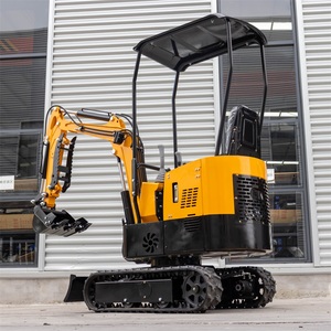 Mini Excavator 1000kg <b>Compact</b> Crawler Digger Hydraulic Backhoe Powerful Stable for Garden Landscaping Custom Color OEM ODM - Product Image 3