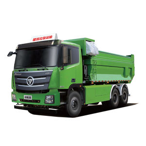 Camión Volquete Foton 6X4 GTL, 400hp, Transmisión Rápida, Caja de Carga de 8.2m, 12 Neumáticos, Diésel Euro 3/5, Remolque Trasero Reacondicionado - Product Image 1