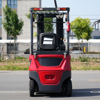 Chariot élévateur électrique contrepoids de 1,2 tonne, hauteur de levage de 4500 mm, fourches de 1220 x 125 x 50 mm