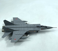 ZFmodel 1:72 sovyet süpersonik MIG-31 simülasyon alaşım Interceptor modeli bitmiş ürün döküm oyuncak araçlar