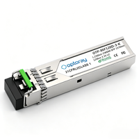 Module émetteur-récepteur optique Optoray CWDM SFP 1.25G SM, connecteur LC, fibre bidirectionnelle 120 km, longueur d'onde 1570 nm, CE/FCC/RoHS