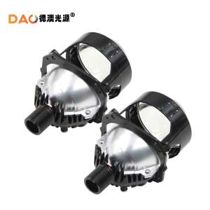 โปรเจคเตอร์ไฟหน้ารถยนต์ LED ขนาด2.5นิ้วพร้อมไฟ LED เลนส์โปรเจคเตอร์ลำแสงต่ำสูง12V 60W - Product Image 4