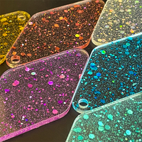 Feuille de paillettes acryliques en flocons de 1/8\" (0,125\") pour plexiglas, 12x8 (48x96 pouces), acrylique coulé découpé sur mesure, 3 mm pour la gravure