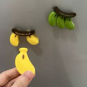 Clip de scellage 2025 avec aimant pour réfrigérateur, créatif, pour snacks, anti-humidité alimentaire, autocollant décoratif pour la maison - Product Image 5