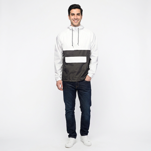 Chaqueta Cortavientos Anorak para Hombre con Bolsillos y Solapa, Personalizable con Logotipo, Venta Caliente 2026 - Product Image 1