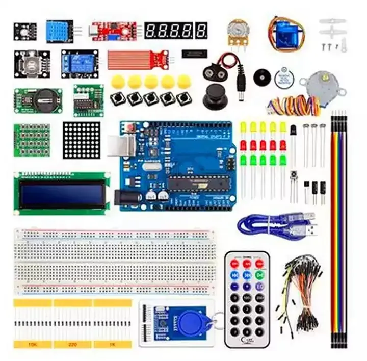UNO R3 beginner learning kit is applicable to Arduino R3 dip development board kit Student learning sensor kit programmer