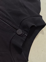 Ensemble 2 pièces pour femme : Haut à col montant et demi-zip, pantalon taille haute coupe évasée, style Y2K streetwear, en coton et élasthanne, décontracté pour l'automne