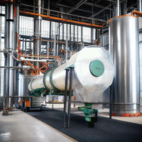Sécheur rotatif à haute température en acier inoxydable pour le traitement chimique et alimentaire, séchage de la poudre de catalyseur FCC