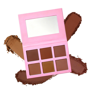 Paleta de Rubor, Iluminador, Contorno y <span class=keywords><strong>Bronceador</strong></span> de Marca Privada, Paleta de Maquillaje Facial Vegana Personalizada, Bronceadores e Iluminadores - Product Image 2