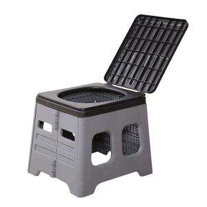 Nouvelle toilette pliante portable améliorée, robuste, capacité de charge de 150 kg, pour le camping en plein air, les voyages, l'utilisation à domicile, compacte - Product Image 1