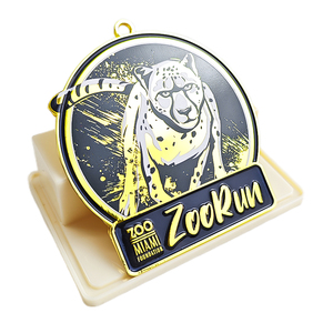 Medallas de Metal Personalizadas de Alta Calidad con Cintas, Medallas Deportivas de Aleación de Zinc, Medallas 3D Personalizadas con Tecnología de Impresión UV - Product Image 1