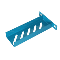 Services de pliage de tôles de haute qualité pour la fabrication de pièces courbées en acier au carbone revêtu de bleu, fabrication OEM