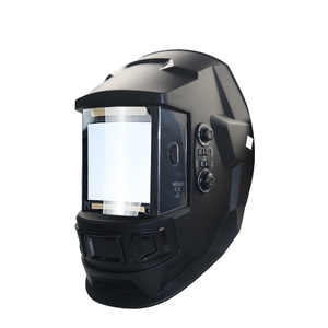 Casque de soudage solaire à obscurcissement automatique grand écran 3,94 " x 3,66 " à couleurs réelles, masque de soudage TIG MIG Arc à 4 capteurs et visière large - Product Image 1