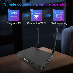 Meilleure boîte TV Android 14 <span class=keywords><strong>Debian</strong></span> 12 Linux RTC WiFi 64 Go 4 Go DDR4 avec double affichage 8K, entrée HD, processeur Rockchip RK3588 Octa Core, OEM ODM - Product Image 2