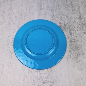 Bán buôn không thể phá vỡ ánh sáng màu xanh melamine mộc mạc tấm đồ ăn cấp thực phẩm sử dụng hàng ngày - Product Image 4