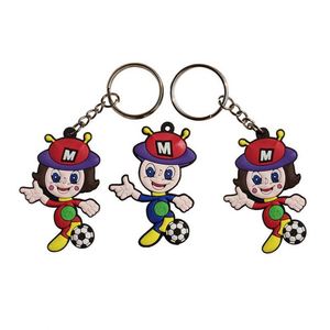 Custom 2D 3D PVC Soft Rubber Keychain <b>Cute</b> Cartoon Anime Silicone Keychains With Brand Logo Luggage Tag <b>Keyrings</b> - Product Image 2